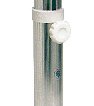 Completi di boccole in nylon antifrizione. Finitura accurata. Tubi con anodizzazione a specchio. Base Ø 230 mm.