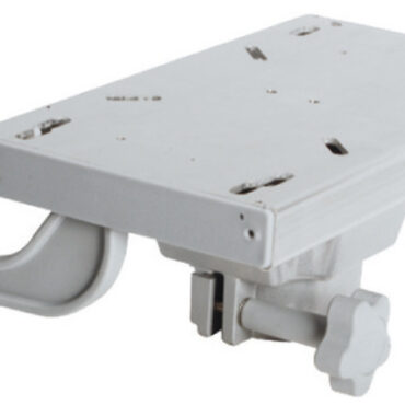 In alluminio anodizzato, adattabile a tutte le colonne sedile Ø 73 mm.