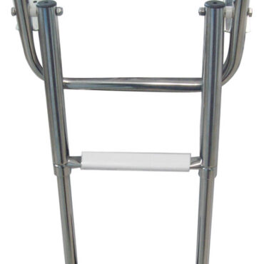 Realizzate in acciaio inox AISI 316 lucidato a specchio. Finitura eccezionale, gradini ovali con pedana in plastica.