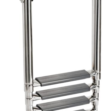 Il tubo ovale rende la scala più pregiata e rende più piacevole l’impugnatura per la risalita.