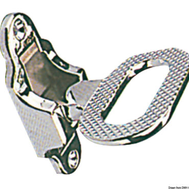 In acciaio inox. Universale anche per scendere nei vani o impieghi similari.