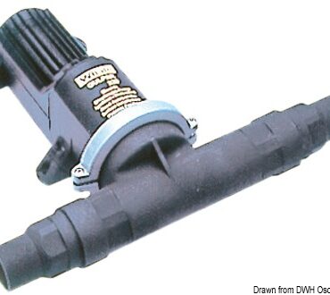 Si collega al WC oppure ai serbatoi delle acque nere, serve per svuotare il WC od il serbatoio stesso. Virtualmente non bloccabile, possono girare a secco, sono autoadescanti e possono essere utilizzate anche nei sistemi WC sotto vuoto. Materiali: nylon/fibra di vetro + gomma Hypalon + ottone + acciaio inox. Aspirazione e prevalenza massime 3 m, richiede tubi entrata/uscita da 1”/1/2 (38 mm).