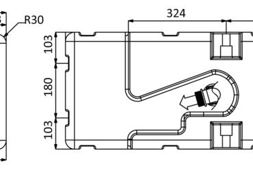 Serbatoio pre-assemblato con maceratore “Whale Gulper toiler” 50.113.xx. Il maceratore Whale non ha giranti ed è esente dalla possibilità di bloccarsi o intasarsi. Il serbatoio è studiato già con uscite/entrate a portagomma per evitare il maggior numero di connessioni “filettate” da cui potrebbe passare l’odore. Completo di: botola di ispezione; flangia 5 fori pre-forata per sensore di livello (da ordinare a parte); incavi per ganci di fissaggio 52.195.00 (versione fondo piatto). Fabbricati secondo ISO 8099.