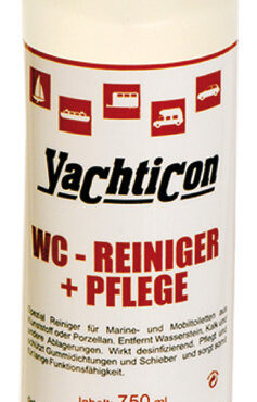 Speciale formula studiata per WC nautici plastici o in ceramica. Rimuove sporcizia, calcare e altri depositi, disinfetta. Protegge e preserva guarnizioni e valvole.