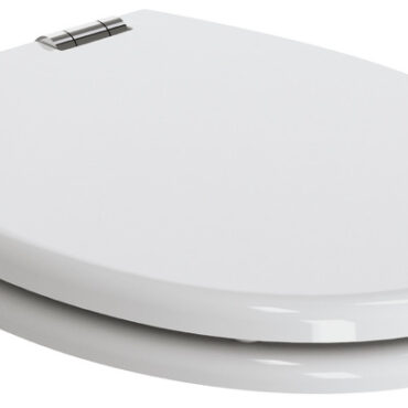 Coprisedili adatti alle diverse generazioni di wc elettrici Tecma, colore bianco, provvisti di sistema di chiusura frizionata.Sono disponibili in due versioni:A) con anima in legno ricoperta di poliestere e cerniere in acciaio inox;B) in plastica termoindurente (versione leggera che nasconde il sedile).