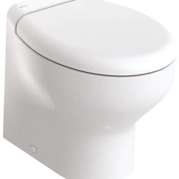 La seconda generazione del wc Silence Plus ‘a vaso grande’ ha una lunghezza di 51 cm per una sensazione di comfort ideale. Colore bianco, tazza in ceramica made in Italy, tavoletta in plastica termoindurente che nasconde il sedile e chiusura frizionata con tecnologia soft close.Pannello di controllo incluso. Sistema completo di elettrovalvola per bypassare l’impianto idrico di bordo. Per installazione con pompa di carico acqua di mare ordinare il codice 16.525.12 / 16.525.24 o simili.
