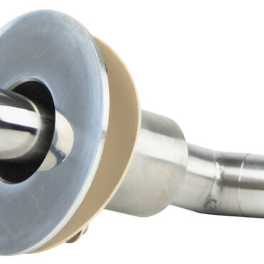 Adattatori di scarico con tubo di aspirazione da 24 mm di diametro.Realizzati in acciaio inossidabile 316.