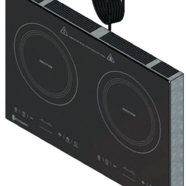 Piani cottura a induzione con potenza regolabile da 100W a 1800W grazie al pannello di controllo touch. Dotato di blocco di sicurezza per bambini. Facile da pulire grazie alla superficie in vetro, include un sistema di spegnimento automatico e ventole di raffreddamento per un uso sicuro e duraturo.