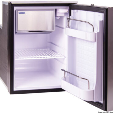 Nuova gamma prodotti ad apertura frontale che si differenzia dalla linea standard per le seguenti caratteriste tecniche: sistema ventilazione porta integrata nel tegolino; sistema easyfix per l’applicazione dall’interno del cabinet; vano freezer di nuovo design con portina in acciaio, luce interna led ad alta luminosità. Dotato di chiusura di sicurezza.