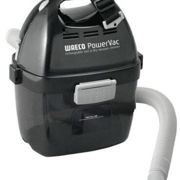 Alimentato da una batteria a 12V, 2,6 A. Capacità 3,8 l, autonomia 18 minuti (± 10%). Potenza aspirazione 400 mm di colonna H2O (± 10%).