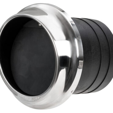 Fabbricati in tecnopolimero rinforzato e ghiera di finitura in acciaio inox 304 lucido. Viti completamente nascoste. Facile montaggio. Estetica full stainless steel.