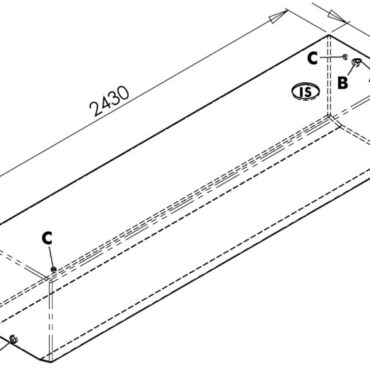 In polietilene lineare alimentare. Sono insapori e inodori. Forniti completi di tappo d'ispezione e predisposizioni per carico, scarico e sfiato. Possibilità d'istallazione modulare di più serbatoi, grazie alla predisposizione di un niplo di collegamento. Tutti raccordi femmina nella stampata in plastica.