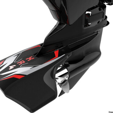 Stabilizzatore / Sostentatore evoluto progettato per generare la massima portanza e garantire una guida sciura e confortevole.Costruito in materiale plastico che riduce l’attrito in acqua:Vantaggi:- Riduce il tempo per raggiungere la velocità di planata.- Consente di mantenere la barca in planata ad una velocità più bassa.- Riduce l’angolo di prua in quanto il fuoribordo aumenta la spinta verso l’alto sullo stabilizzatore.- Elimina / riduce il beccheggio.- Elimina / riduce il fenomeno di cavitazione.- Stabilizza l’imbarcazione in navigazione.- Riduce il consumo di carburante.- Grafica resistente ai graffi che non sbiadisce.- Raccomandato per traino di sciatori, gommoni etc.- Universale per tutti i tipi di motori fuoribordo.