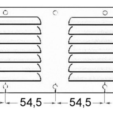 In acciaio inox lucidato.