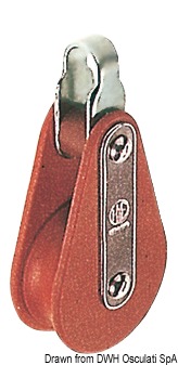 Tufnol HYE block 1 pulley 8x30mm EB