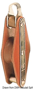 Tufnol HYE block 1 pulley 8x30mm EBH