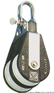 Serie rinforzata, in nylon nero e acciaio inox.