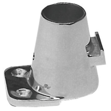 Fabbricate in acciaio inox AISI 316 lucidato a specchio per candelieri 25 mm.Si agganciano al bordo superiore della falchetta.