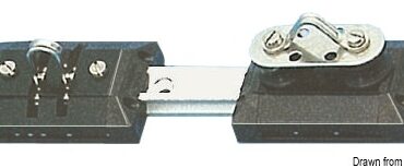 Short traveller w/swivelling block