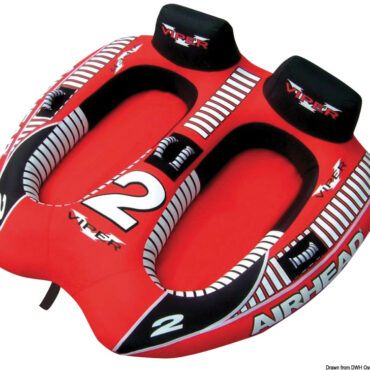 Tubone biposto molto stabile e facile da far uscire dalle onde, perfetto per delle evoluzioni.