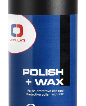Polish protettivo + cera, adatto per rimuovere leggere ossidazioni, macchie di acqua e piccole imperfezioni.Dona alle superfici estrema brillantezza e lucentezza.Grazie alla formulazione polimerica combina l'azione lucidante con la creazione di un film idrorepellente altamente protettivo e durevole.Protegge dai raggi UV, dagli agenti atmosferici e dall'acqua salata/calcarea.Previene la formazione di opacità, macchie ed aloni.Applicabile sia a mano che a macchina.