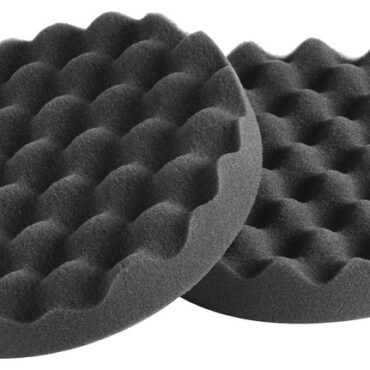Foam pads black 150x30mm bubbly 2 pcs.