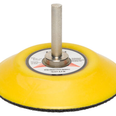 Backing pad for drill