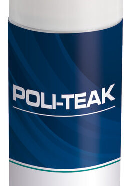 Speciale smacchiatore spray per coperte in teak. Basta spruzzarlo sulla macchia ed attendere l’evaporazione del solvente, dopo di che basta spazzolare o sciacquare il residuo bianco che resta sopra il teak, e la coperta resterà perfettamente pulita.