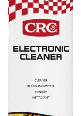 Detergente per apparecchiature elettroniche. Elimina ogni impurità in grado di alterare il funzionamento dei circuiti elettrici.
