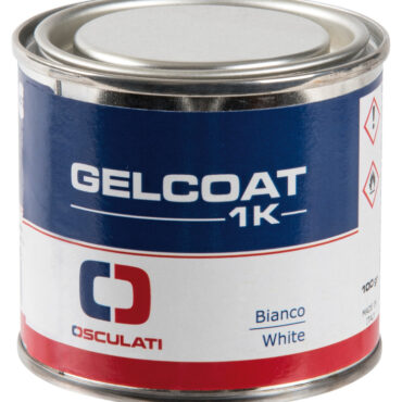 Gel coat mono componente. Si usa come una normale stucco spatolabile ed il risultato finale è una finitura bianca brillante che ripristina la superficie originale del gel coat scheggiato o sfrisato. Può essere sovra verniciato.