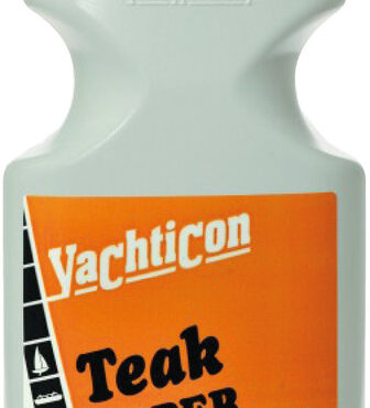 Pulisce a fondo il teak togliendo macchie di qualsiasi tipo (unto, olio, grasso, catrame, etc.) e ridando l'aspetto originale. Confezione da 500 ml.