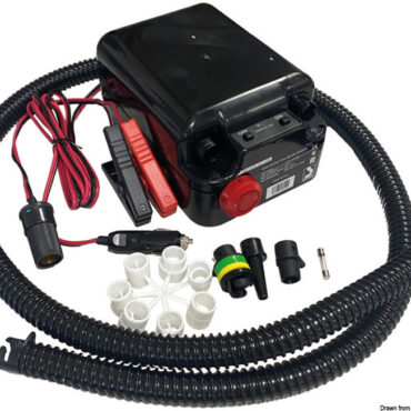 Gonfiatori ad alta pressione, ma basso consumo particolarmente indicati per battelli con pagliolo gonfiabile, Kite e Kayak che necessitano di pressioni elevate.Nascono per ottimizzare ulteriormente le prestazioni, l’efficienza e l’affidabilità dei gonfiatori BST e si caratterizzano per:• nuova scheda elettronica, che consente una maggiore precisione nella gestione del gonfiatore;• nuovi sensori di pressione, capaci di un’accuratezza di 3-8mbar;• introduzione di led status e diagnostica sia per il gonfiatore che per l’alimentazione;• posizione del pressostato modificata per facilitarne l’utilizzo;• per la versione GE 10-B una nuova batteria da 12V 9Ah con relativo alimentatore universale ora INCLUSO.