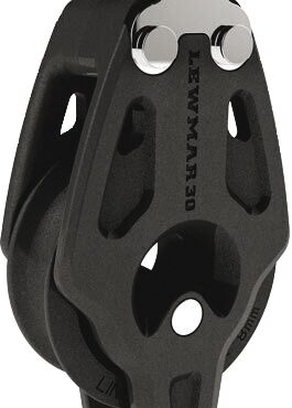 Control 30 single strap block w/becket