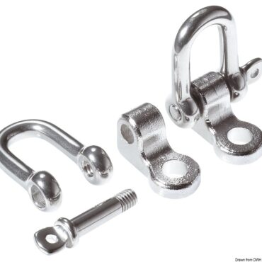 Disponibili in 2 versioni:-misura 1: per tutte le rotaie Lewmar misura 1;-misura 2: per tutte le rotaie Lewmar misura 2.