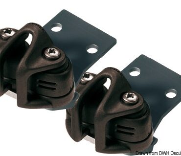 Disponibili in 2 versioni:-misura 1: per tutte le rotaie Lewmar misura 1;-misura 2: per tutte le rotaie Lewmar misura 2.