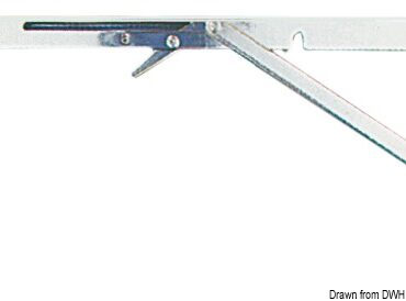 Per tavoli 71.202.00; 71.202.60; 71.202.70, in acciaio inox 316, forniti in kit con il necessario per il fissaggio ai tubi della colonnina Ø 22/30 mm.