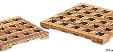 Grating countertop 200x200 mm