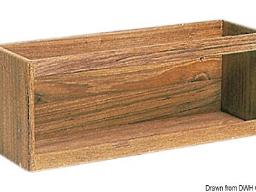 Teak book shelf 382x150x131 mm