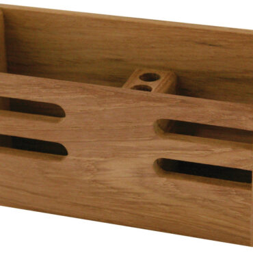 Multipurpose teak container 180x100x50 mm