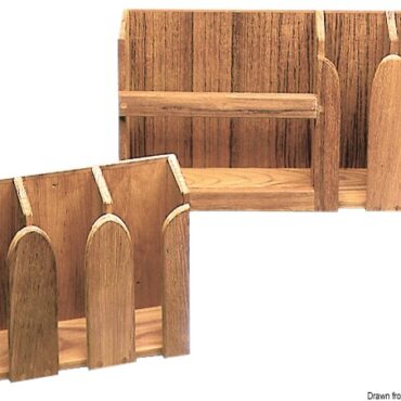 Teak cups rack 312x108x250 mm