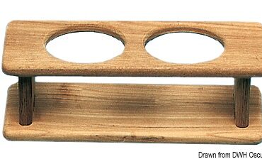 A parete per 2 bottiglie.