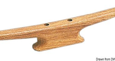 Teak cleat 150 mm