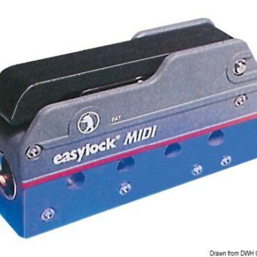Modello che affina le caratteristiche che hanno resi famosi nel mondo gli Easyloch I. Basati sul principio di due piastre parallele in acciaio inox che bloccano la scotta.Più aumenta la trazione sulla scotta e più le piastre premono. Sono costruiti completamente in policarbonato nero e acciaio inox. Adatti per scafi da 9 m a 12 m.