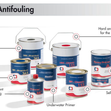 Antivegetativa a matrice dura a base di biocida organico esente da sali di rame. Compatibile con tutti i tipi di scafi (VTR, alluminio, legno, etc). Resa bianco 9 m2/l, colori 7 m2/l. Garantisce la protezione per la stagione in aree mediamente aggressive.Temperatura minima di applicazione 10° C. Tempo di ricopertura a temperatura 6 h a 20° C. Tempo asciugatura prima del varo 12 h a 20° C.Regolamento UE 2020/1182.