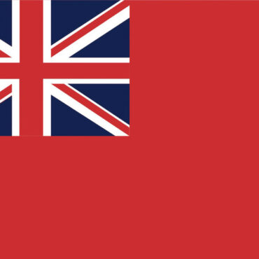 In stamina di poliestere, stampata a tinte indelebili.