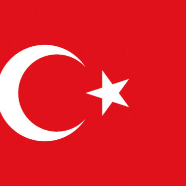 In stamina di poliestere, stampata a tinte indelebili.