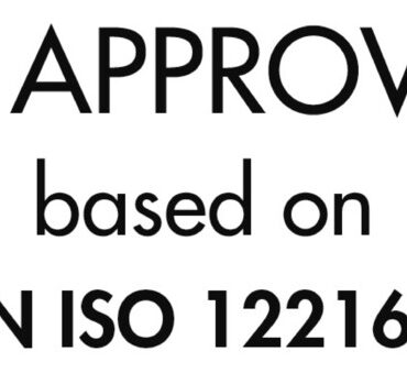 Black flush inspection hatch 375 x 375 mm
