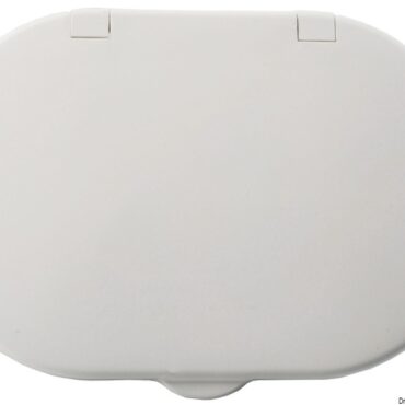 Oval neutral door white