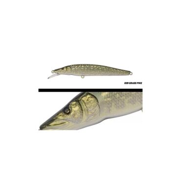 Adusta JERK SPIKER 130 un jerkbait ideale per il Freshwater, realizzato appositamente per la cattura dei predatori più combattivi.
