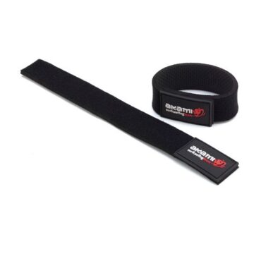 Cinturino in velcro, ideale per bloccare le canne da pesca a 2 e 3 sezioni.